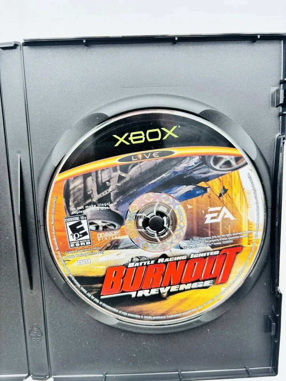Burnout Revenge (Xbox 2005) Disc Only Tested Works VG Condition